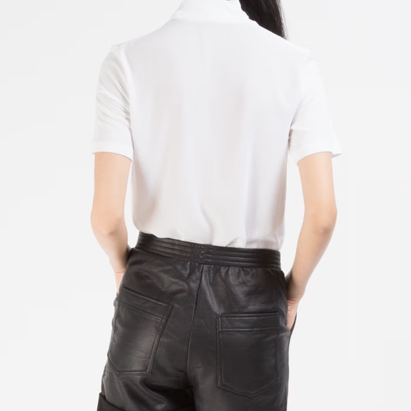 ADIDAS White Berlin Trefoil High-Neck T-Shirt - Picture 2 of 7